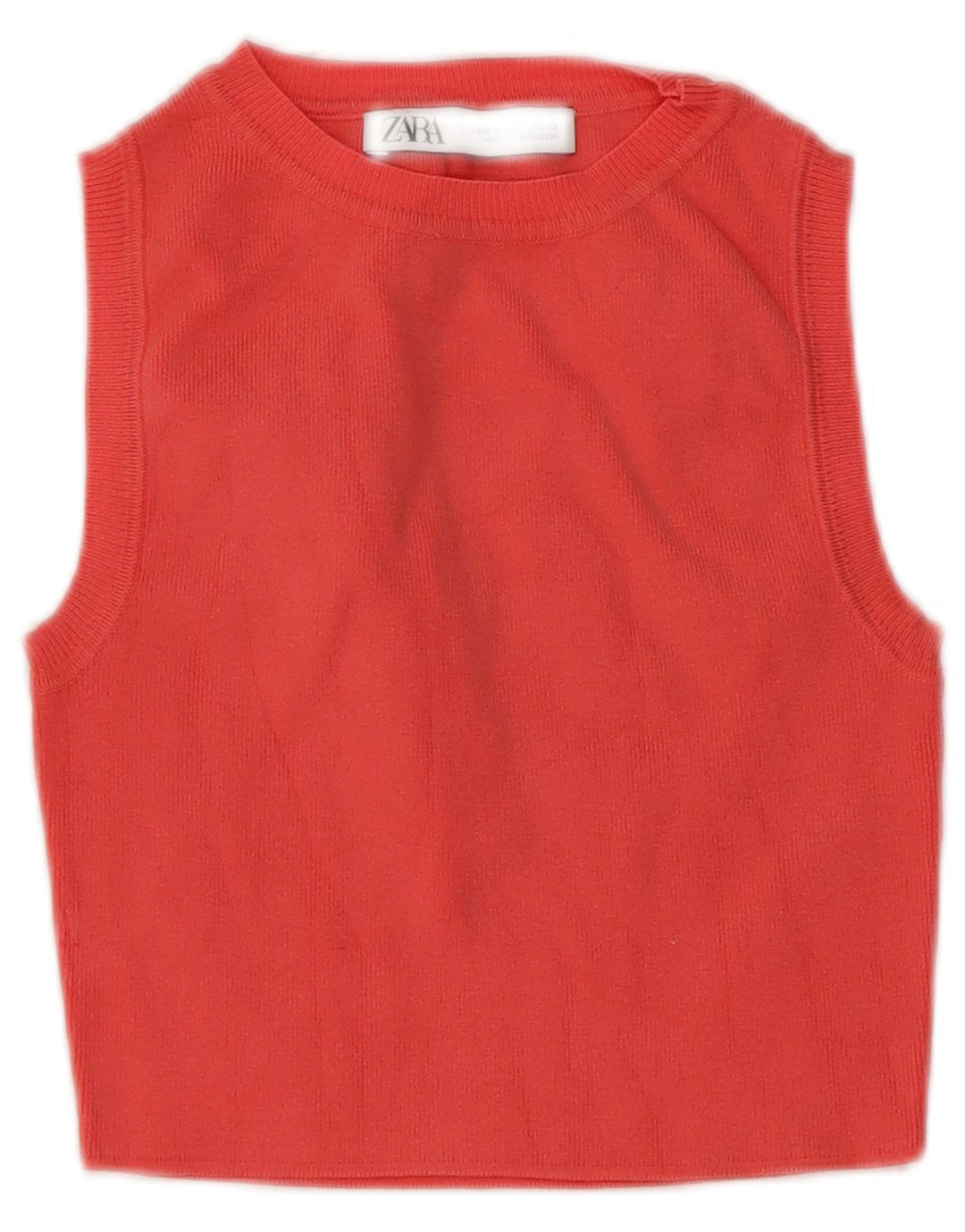 Damski podkoszulek Zara Crop Vest UK 8, mały, różowy
