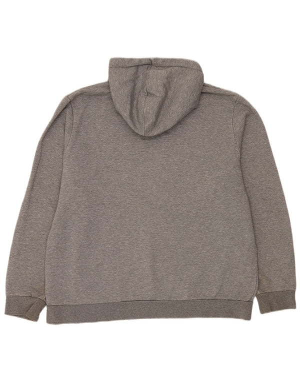 Męska bluza z kapturem Puma z grafiką XL, szara, bawełniana
