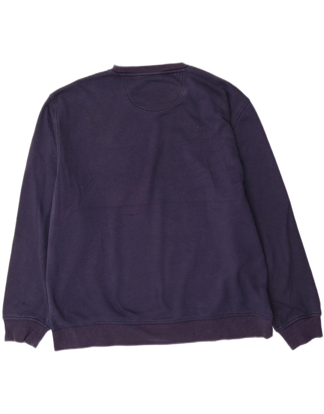 Izod Męski sweter bluzowy 2XL granatowy poliester