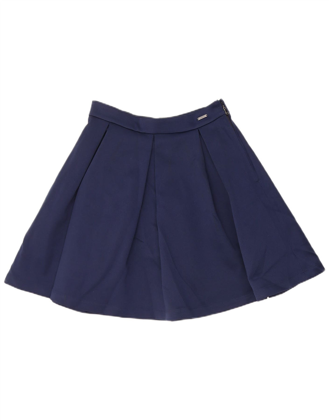 Damska spódnica o linii A GUESS W28 Średni granatowy poliester