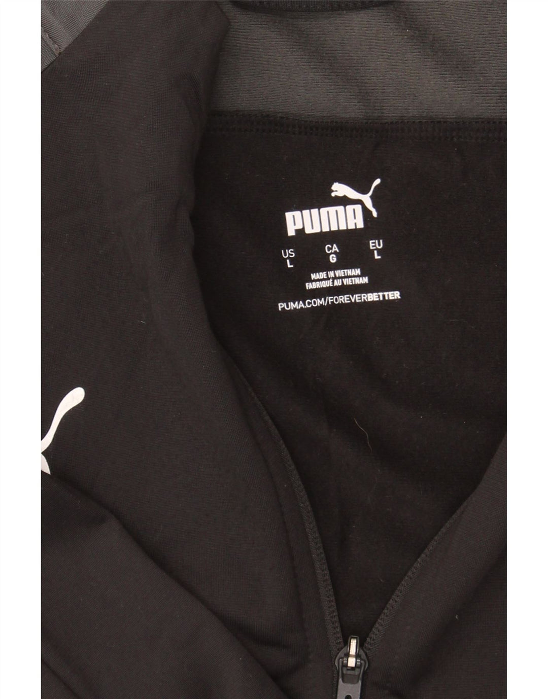 PUMA Mens Pirates Port Adelaide Tracksuit Top Jacket Large Black Vintage Puma and Second-Hand Puma from Messina Hembry 