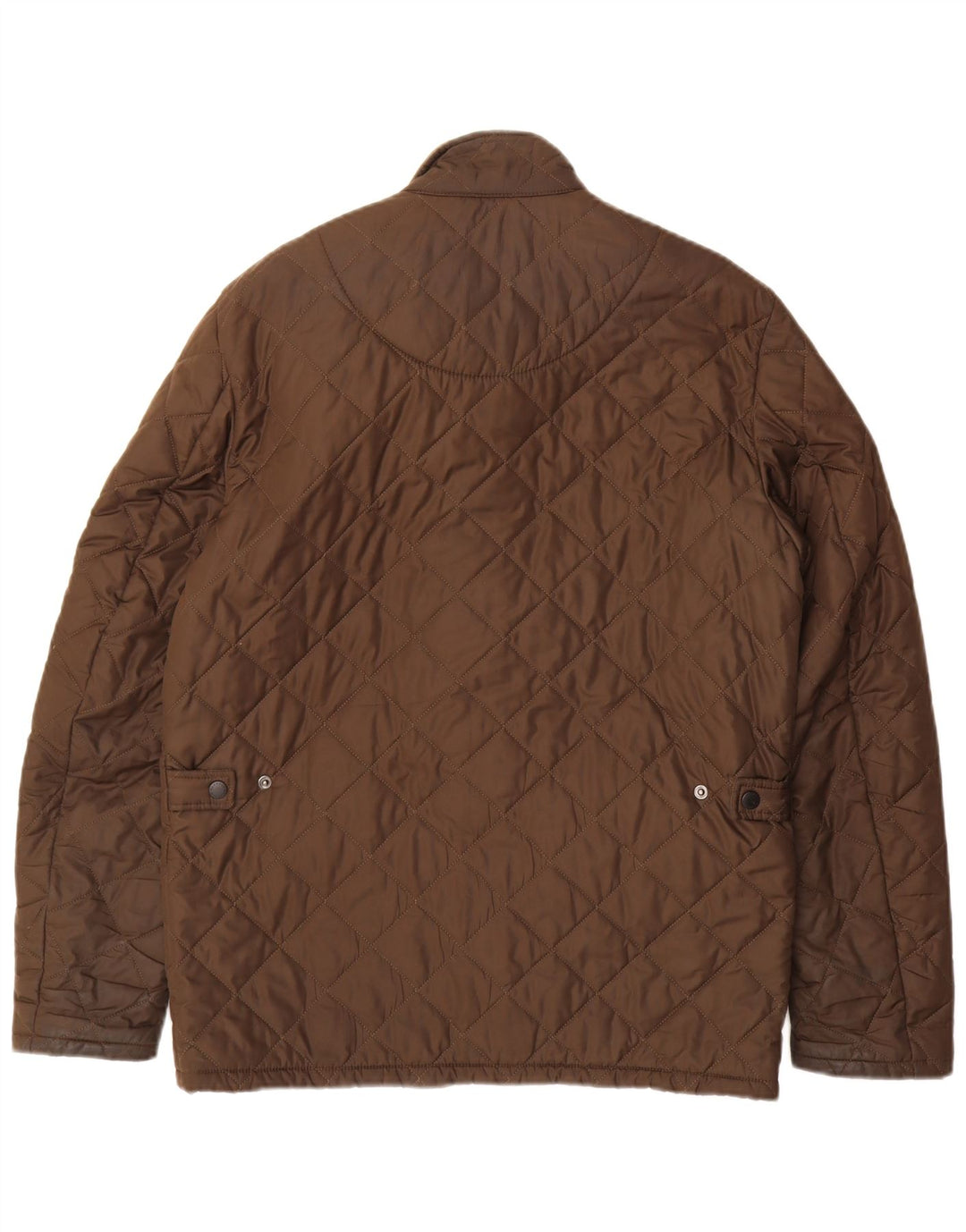 Męska pikowana kurtka Barbour UK 36 Small Brown Polyester