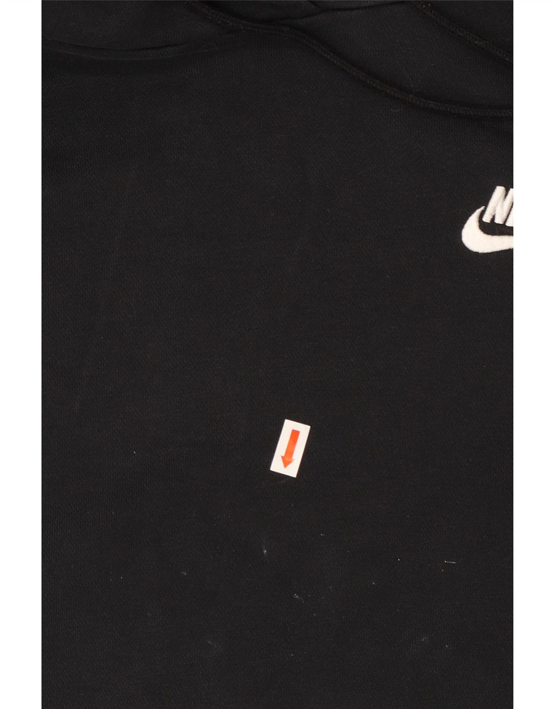 Damski sweter oversize z kapturem NIKE UK 14, średni czarny, bawełniany