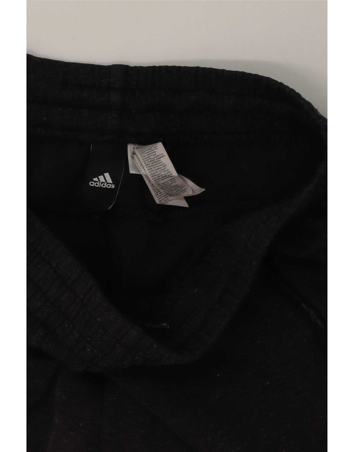 Męskie spodnie dresowe Adidas, małe, szare, z bawełny w plamki