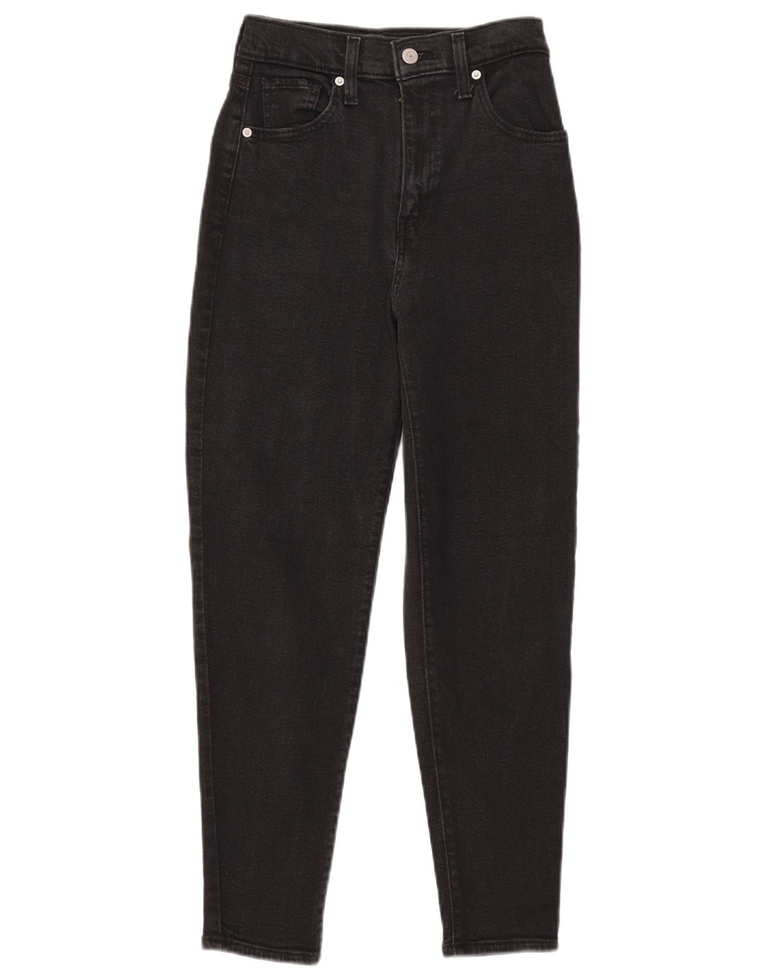 Damskie zwężane dżinsy Levi's W24 L27 Czarna bawełna