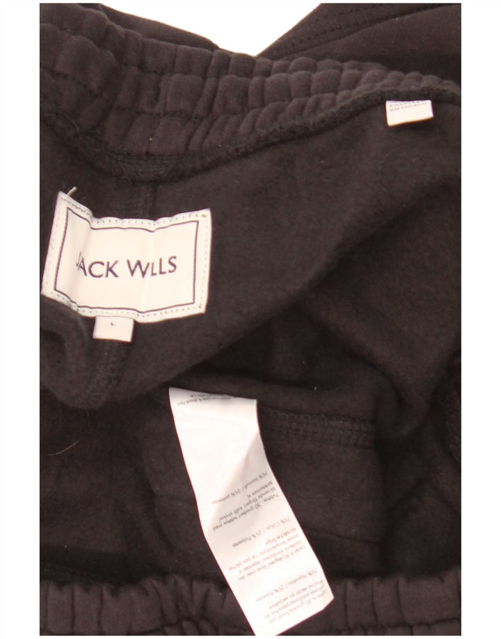 Męskie spodenki sportowe Jack Wills, duże, czarne, bawełniane