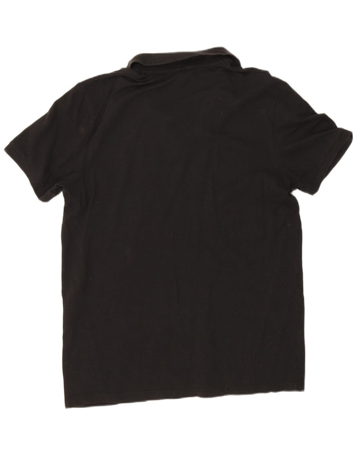 Męska koszulka polo Jack & Jones XL, czarna, bawełniana