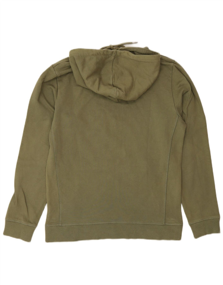 Męski sweter z kapturem Les Deux, mały, bawełniany khaki