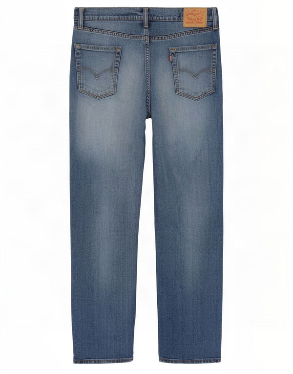 Męskie proste dżinsy Levi's W34 L32 Niebieskie bawełniane