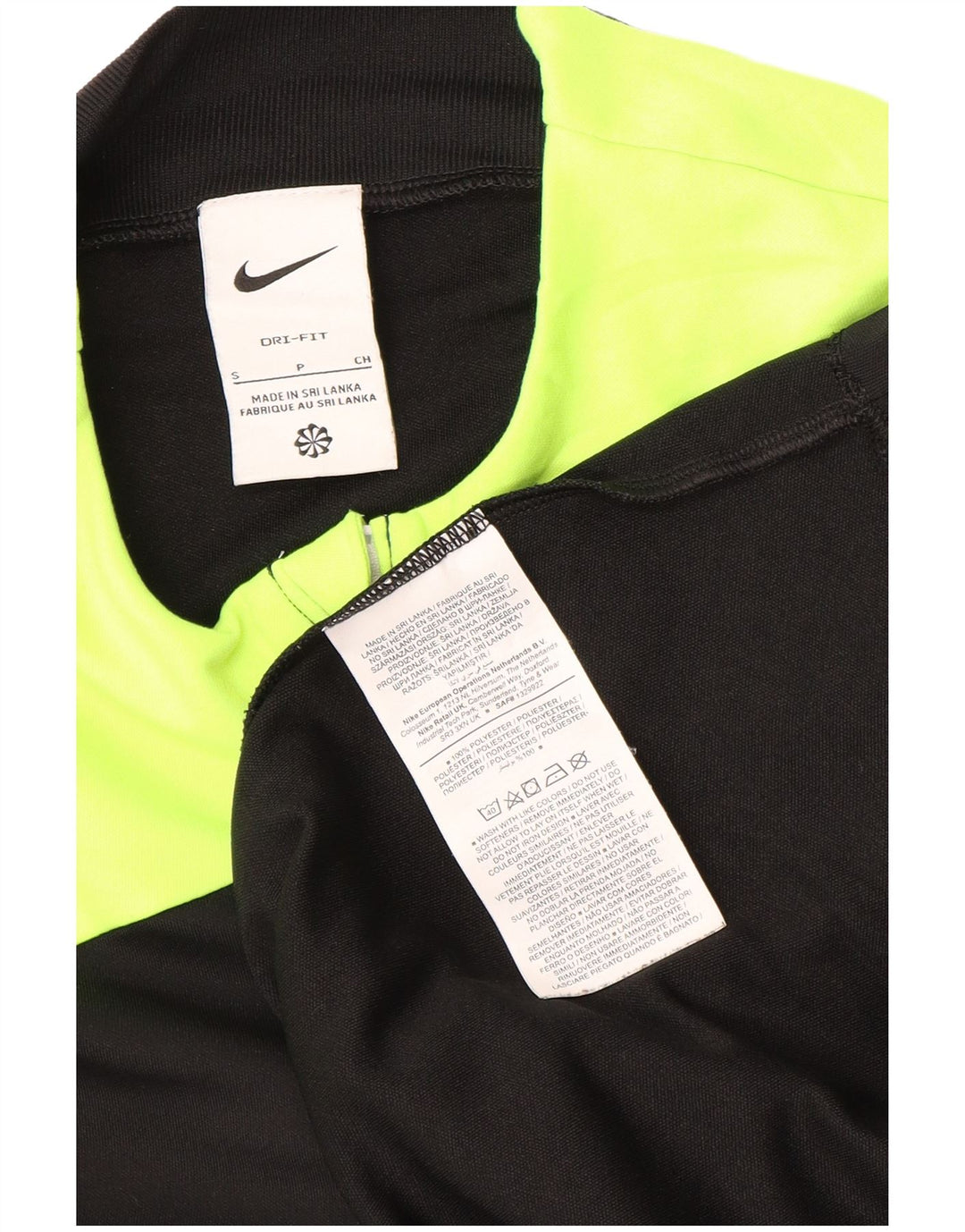 Męska koszulka z grafiką Nike The FA Referee z długim rękawem i małym czarnym blokiem kolorów