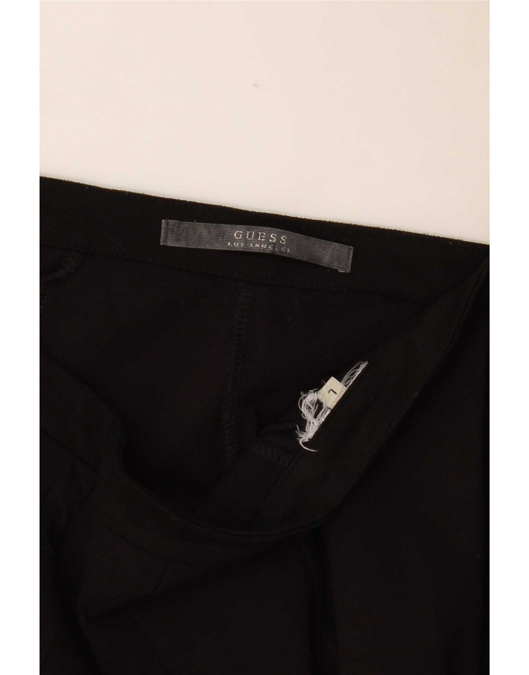 Guess Damskie spodnie typu slim casual, duże W34 L27 Czarne