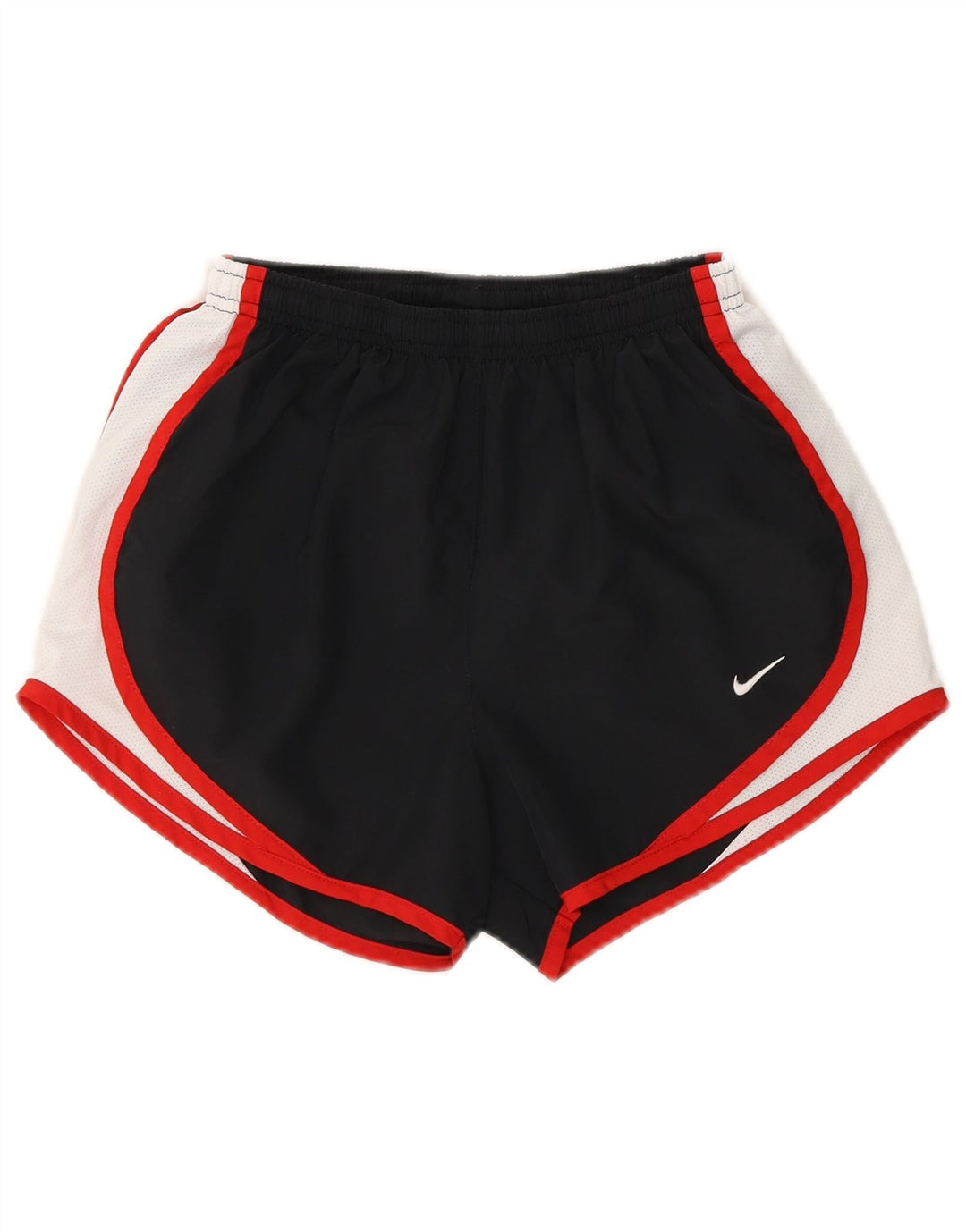 Damskie spodenki sportowe Nike UK 4 XS, czarny poliester z blokami kolorów