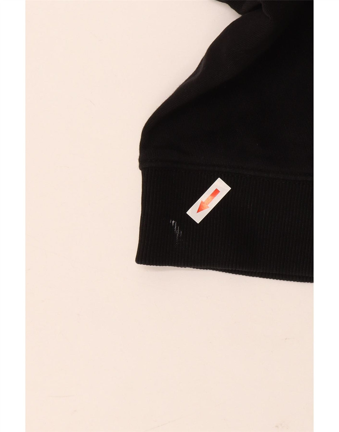 Męski sweter z kapturem Vans z grafiką, średni czarny, bawełniany
