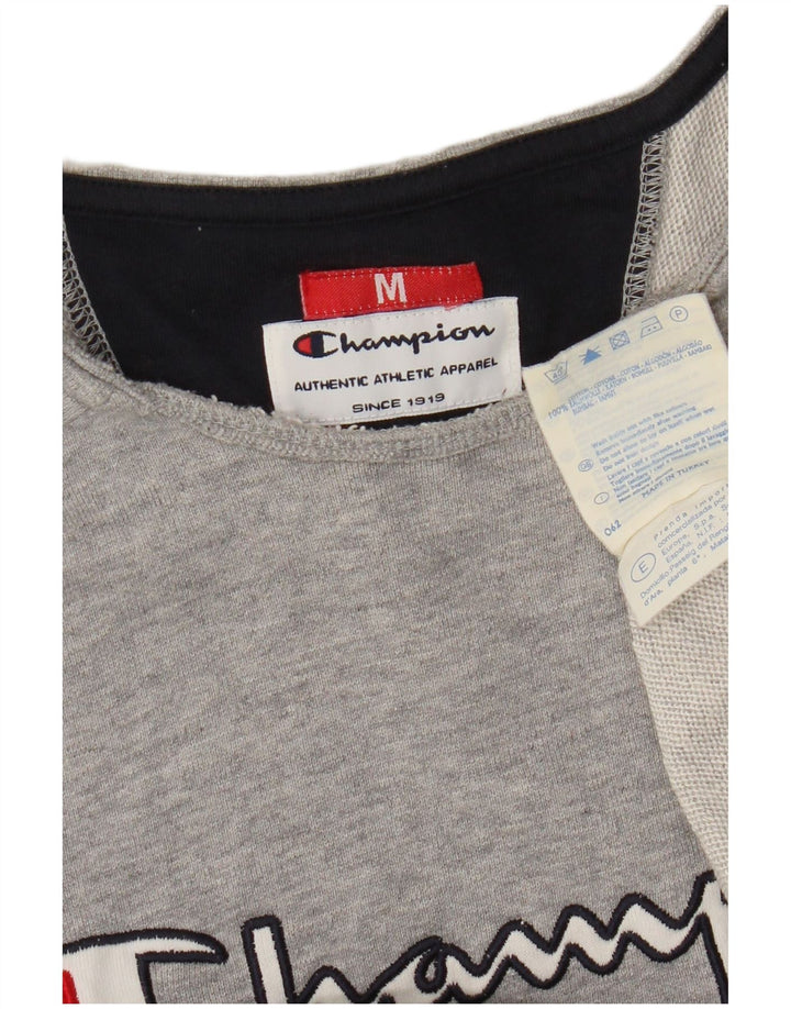 Damska bluza Champion Graphic UK 14 w kolorze średnioszarym