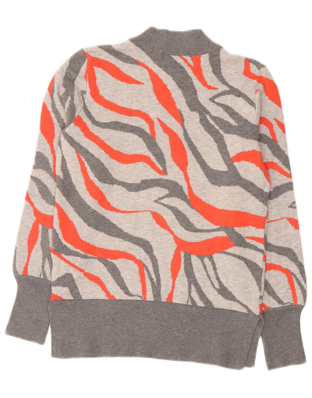 Marks & Spencer Damski sweter z golfem UK 10, mały, szary
