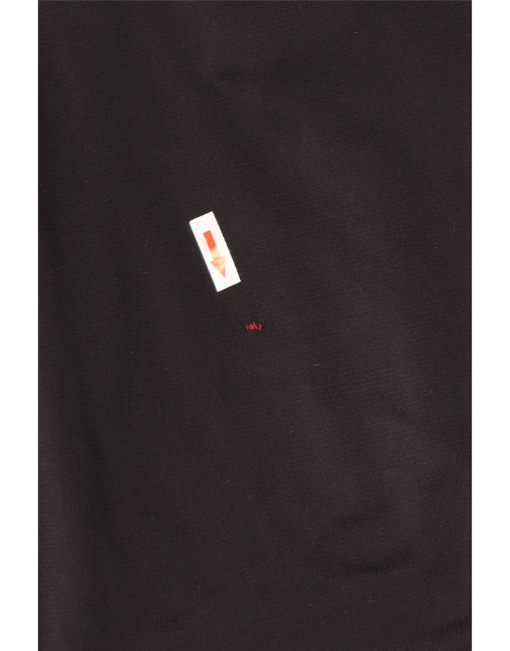 Męskie spodnie dresowe Adidas Climawarm, średni czarny poliester