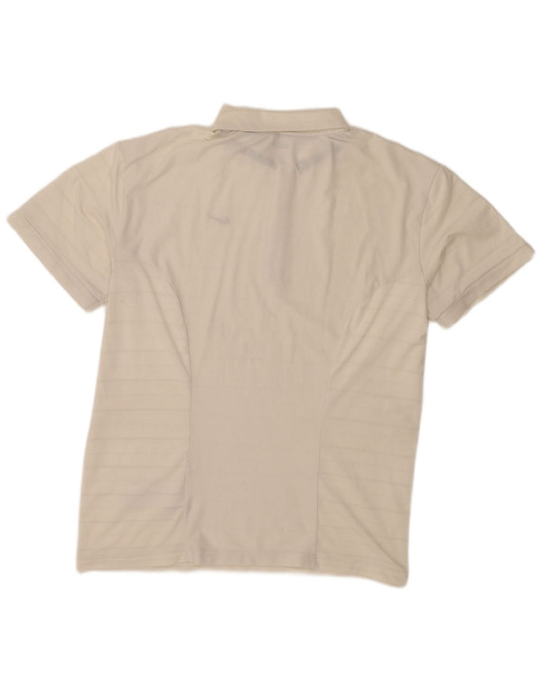 Męska koszulka polo Nike UK 47/48 2XL, poliester w białe paski