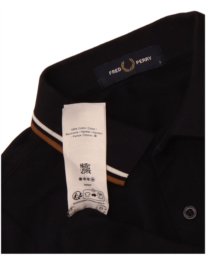 Męska koszulka polo FRED PERRY, mała, granatowa, bawełniana