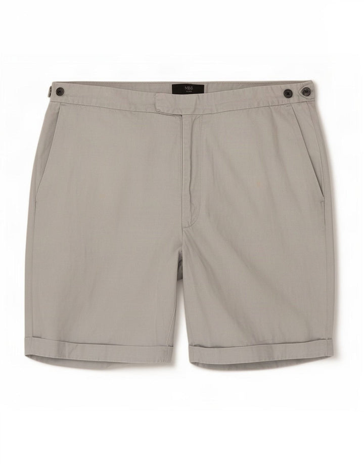 Męskie spodenki Chino Marks & Spencer XL W38 Niebieski Lyocell