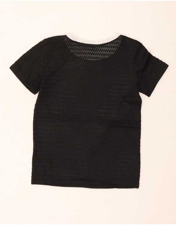 Damska koszulka Zara See Through Top UK 10 Small Black