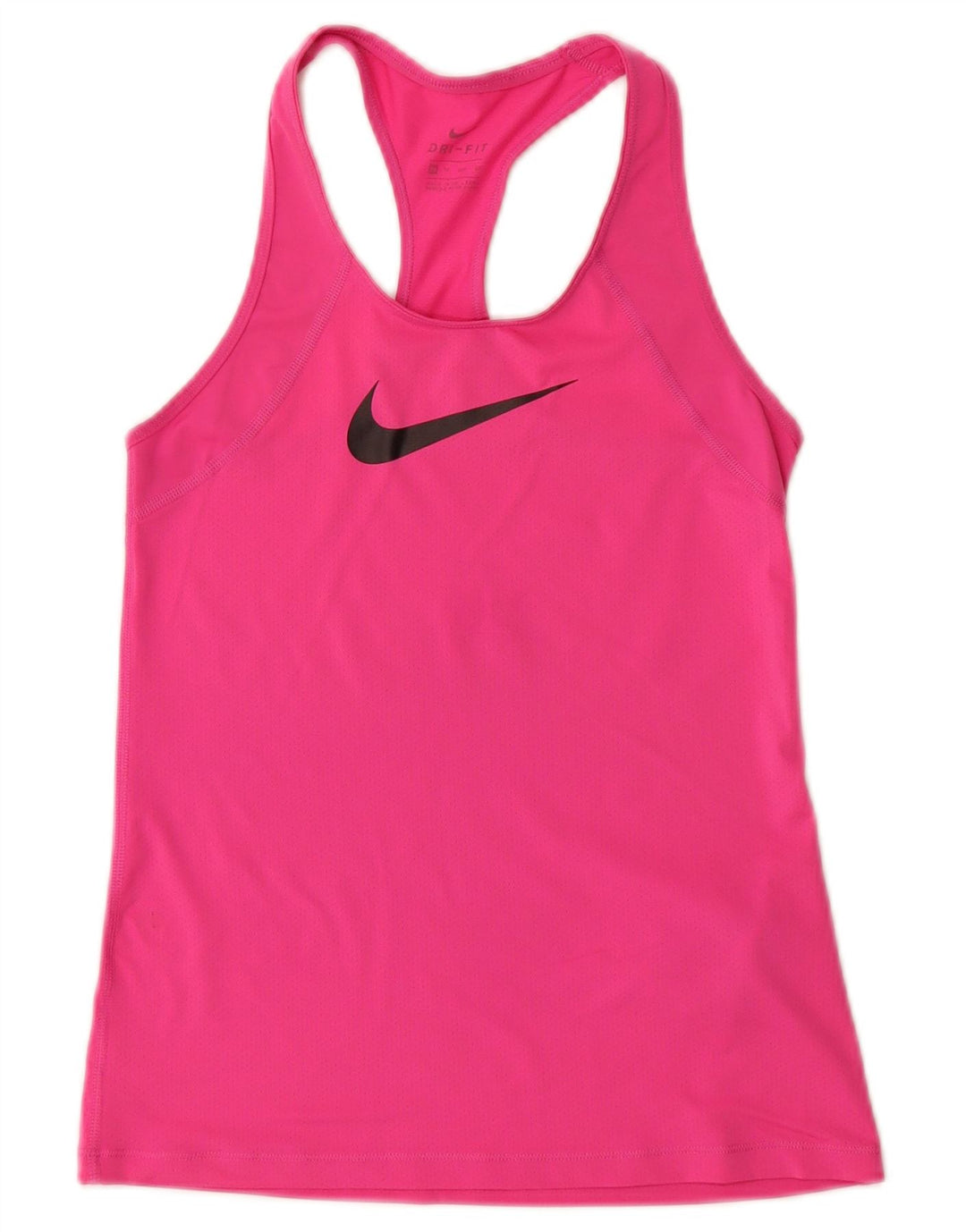 Damska kamizelka Nike Dri Fit Graphic Top UK 4 XS Różowy poliester