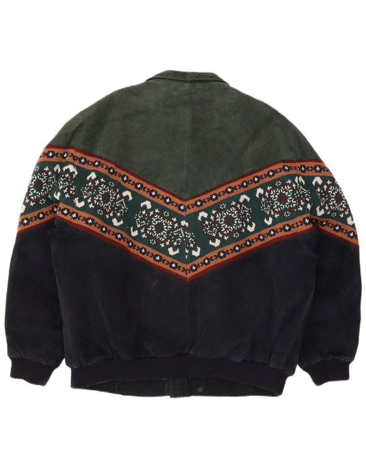 Męska kurtka Shearling Cable Car Clothiers UK 44 2XL Wielokolorowa Fair Isle
