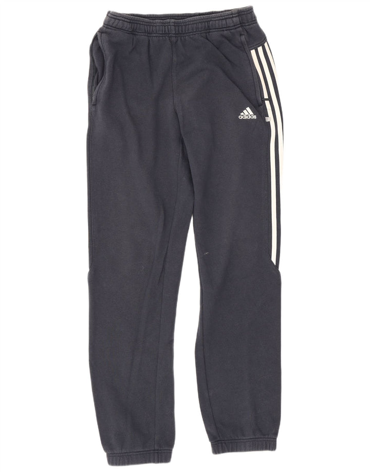 Adidas Męskie Spodnie Dresowe Joggery Średnie Granatowe Bawełniane