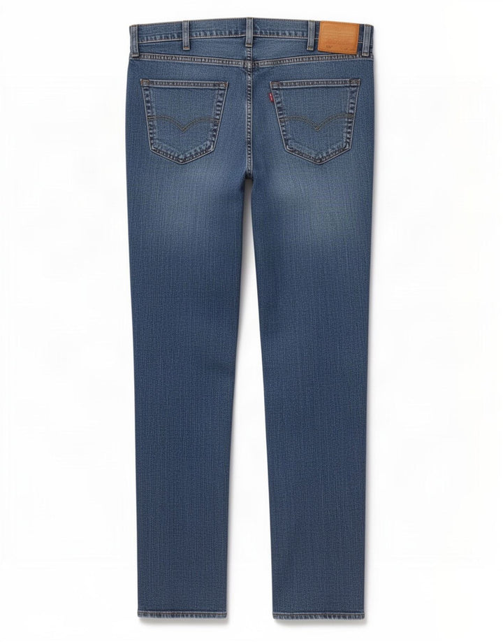 Męskie jeansy Levi's 511 Slim W38 L34 Niebieska bawełna