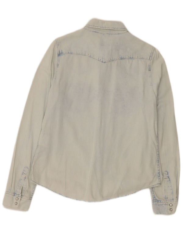 Damska koszula dżinsowa Levi's Classic Fit UK 14, średnia niebieska, bawełniana