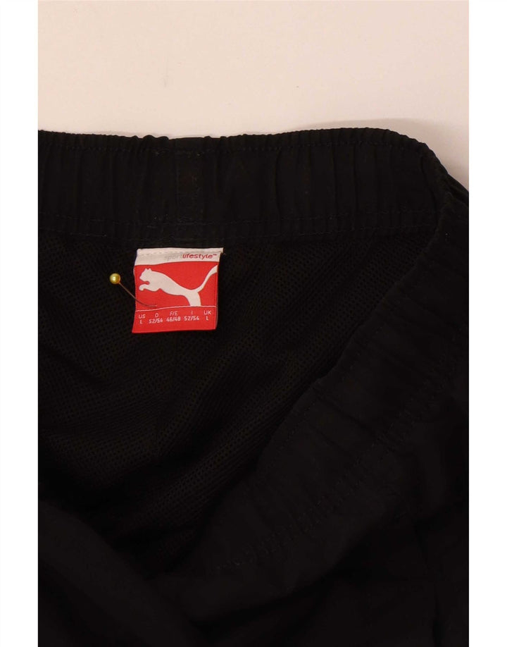 Męskie spodenki sportowe Puma Graphic, duże, czarne