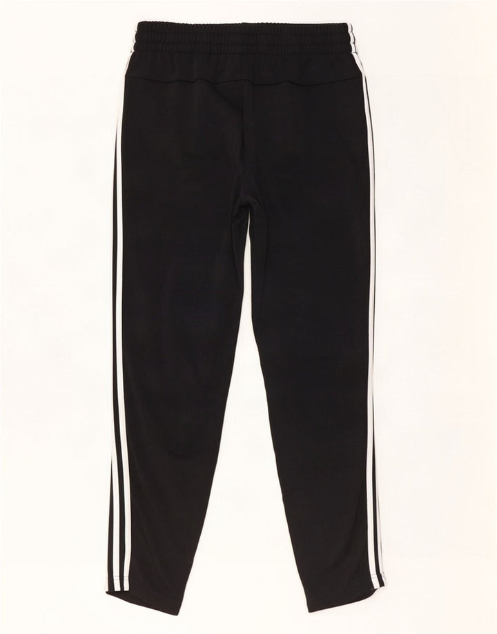 Damskie spodnie dresowe Adidas UK 16/18, duże, czarne, poliestrowe