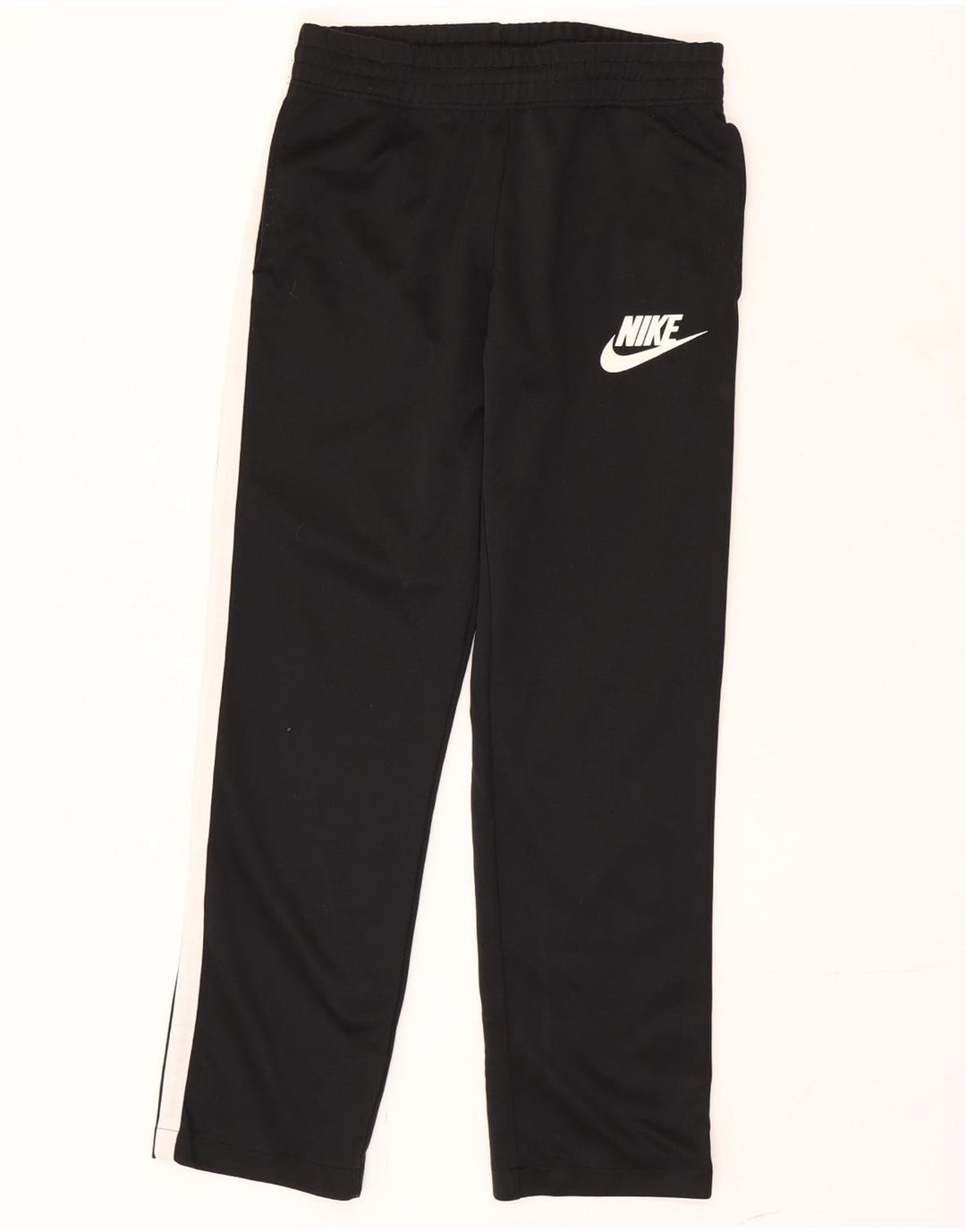Męskie spodnie dresowe Nike, małe, czarne, z blokami kolorów, poliestrowe