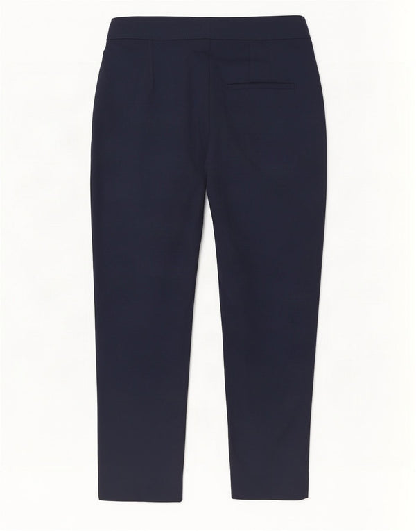 Damskie zwężane spodnie Chino Massimo Dutti EU 38 Small W28 L27 Granatowe