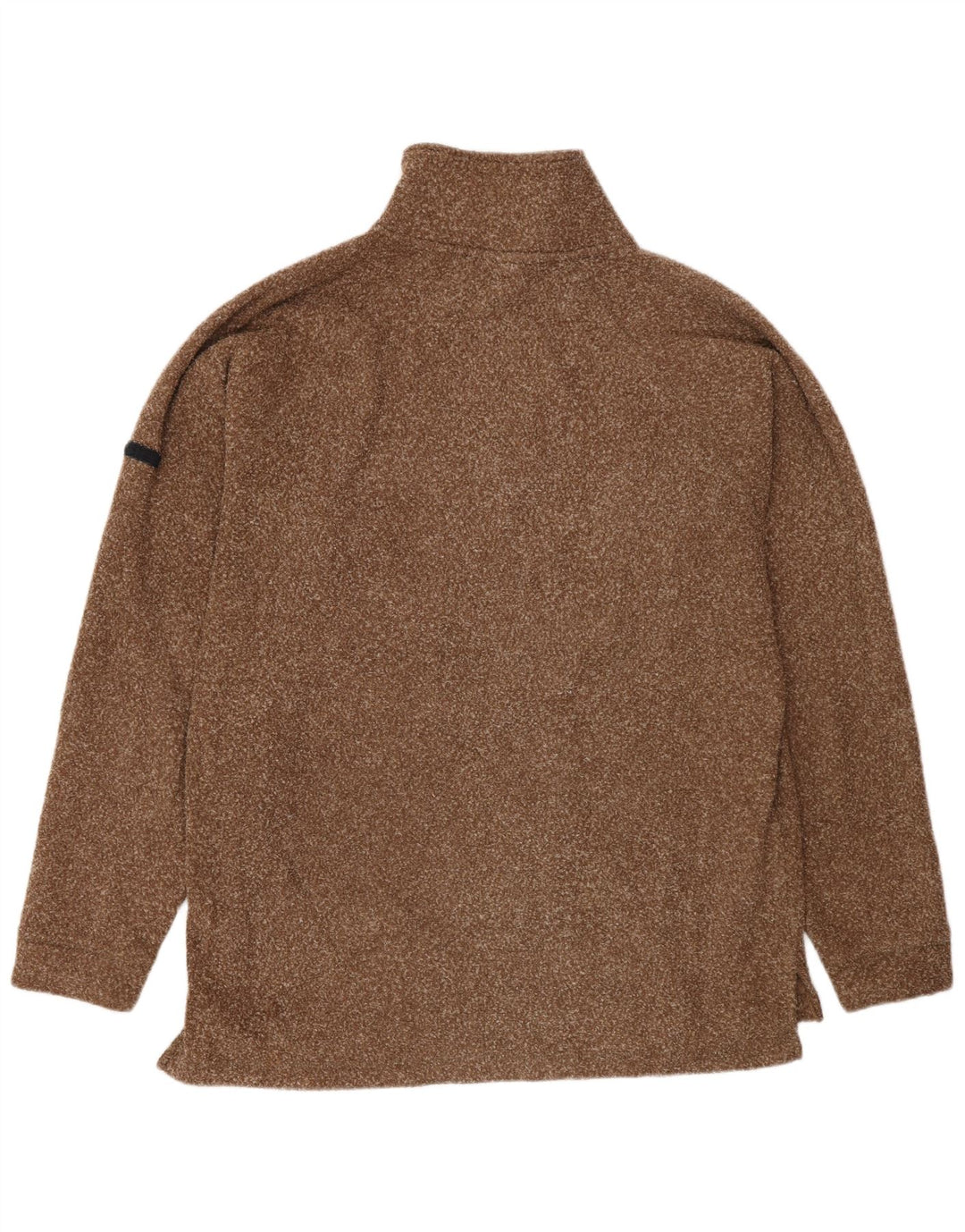 Męski sweter polarowy Asics z zamkiem błyskawicznym XL, brązowy