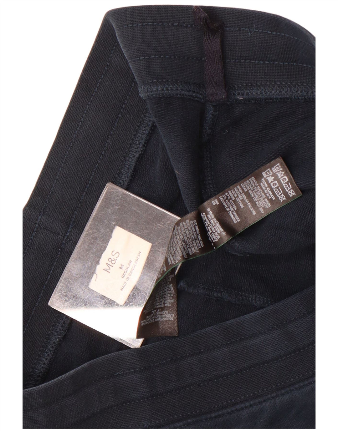 Męskie spodenki sportowe Marks & Spencer, średni granat, bawełna
