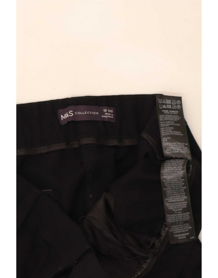 Krótkie spodnie damskie Marks & Spencer UK 12 Medium W30 L25 Czarne