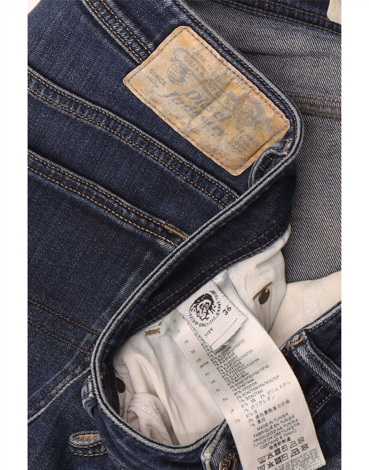 Męskie jeansy Diesel Slim W36 L29 Niebieskie bawełniane