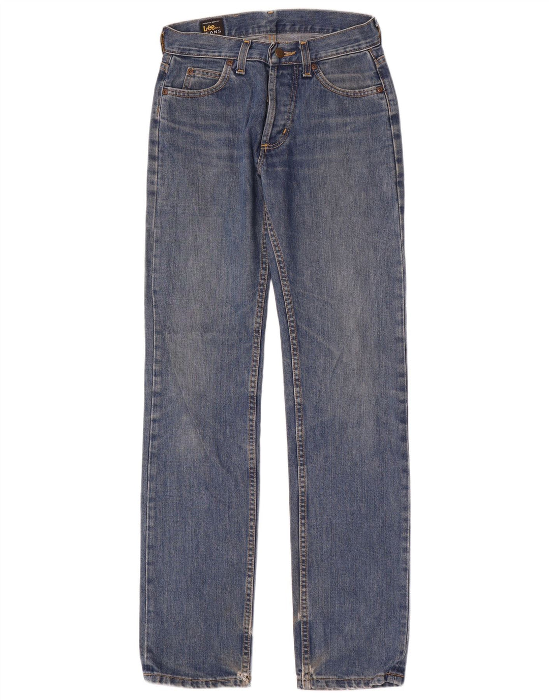 Męskie jeansy Lee Slim W28 L34 Niebieskie bawełniane