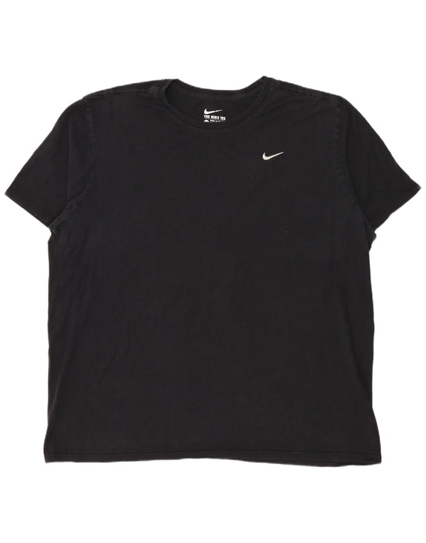 Męski T-shirt NIKE o sportowym kroju, 2XL, czarny