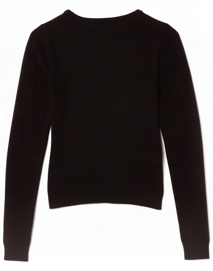Bluzka damska Zara Top UK 14 Large Black Rayon
