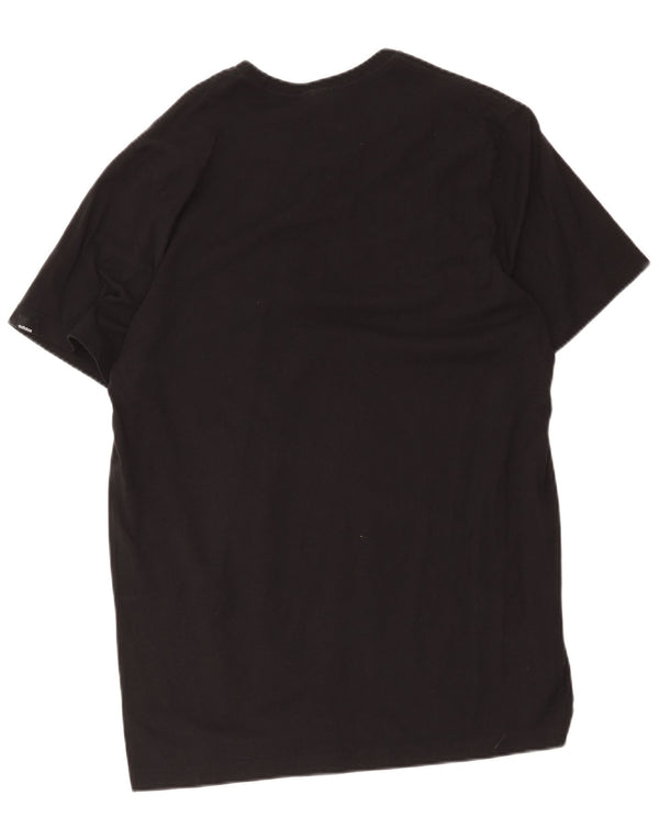 Męska koszulka Adidas Tall Graphic Top XL Czarna bawełniana