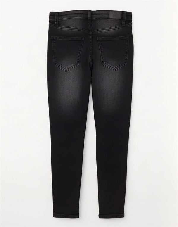 Topshop Damskie Joni Skinny Jeans W30 L28 Czarna bawełna