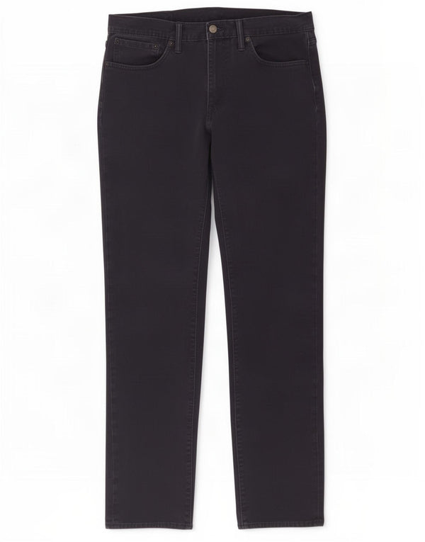 Męskie jeansy Levi's 511 Slim W34 L33 Granatowa bawełna