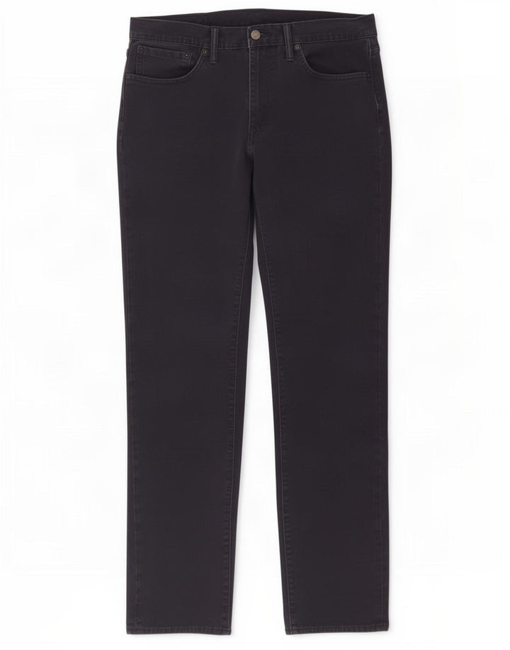 Męskie jeansy Levi's 511 Slim W34 L33 Granatowa bawełna