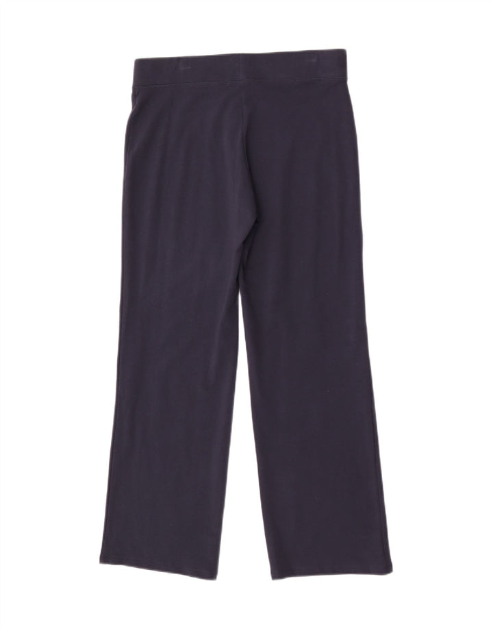 Damskie spodnie dresowe Marks & Spencer UK 12, średnie, granatowe, bawełniane