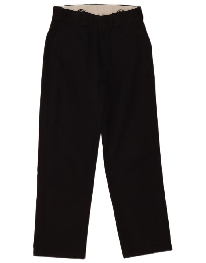 Spodnie damskie Dickies Straight Chino W26 L26 Czarny poliester