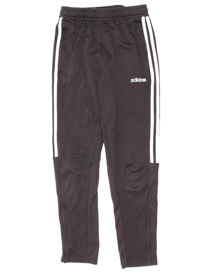 Chłopięce spodnie dresowe Adidas Climalite 11-12 lat, czarny poliester