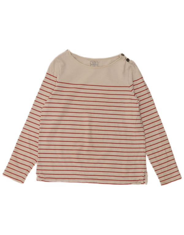 Top damski FAT FACE z długim rękawem, UK 8, małe, bawełniane w paski