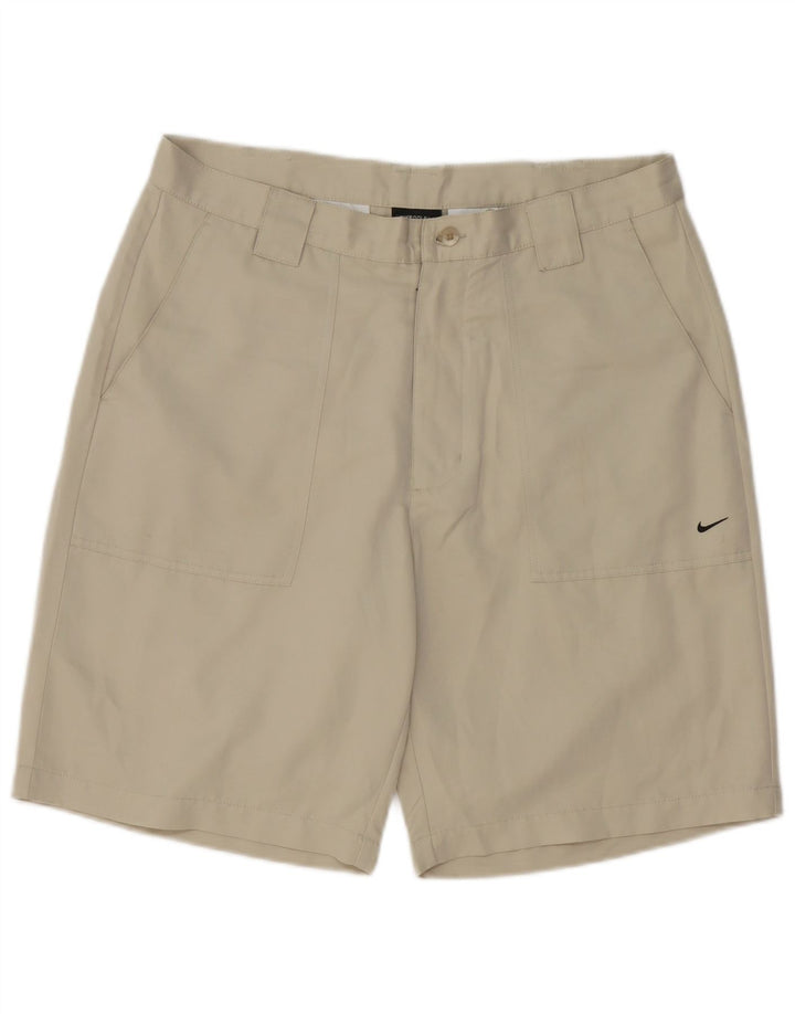 Męskie spodenki chino Nike W34, duży, beżowy poliester
