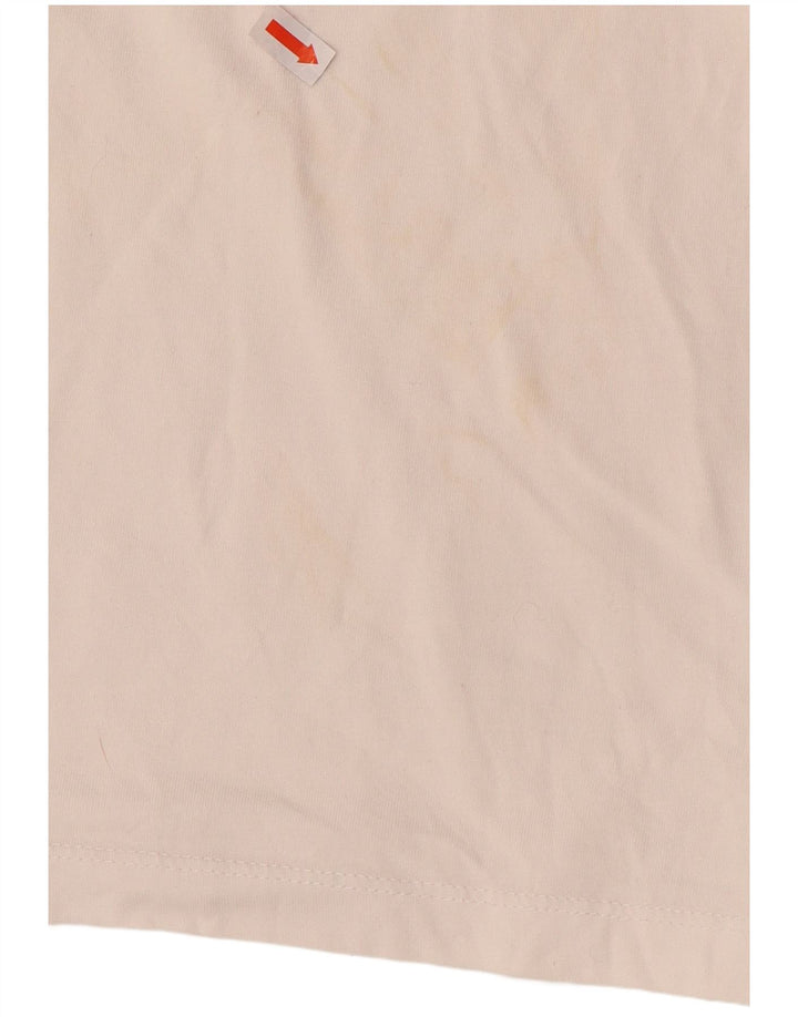 Męska koszulka z grafiką Diadora Top, bawełna w kolorze średniej bieli